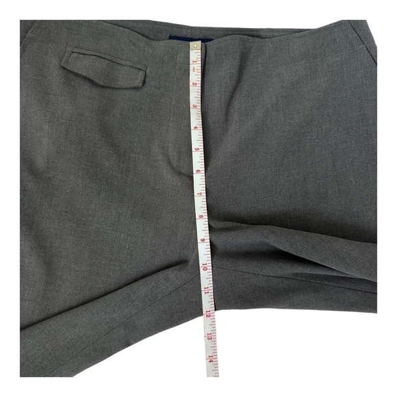 Boston Proper Women's Grey Capri Dress Pants Size 12 - Picture 9 of 11